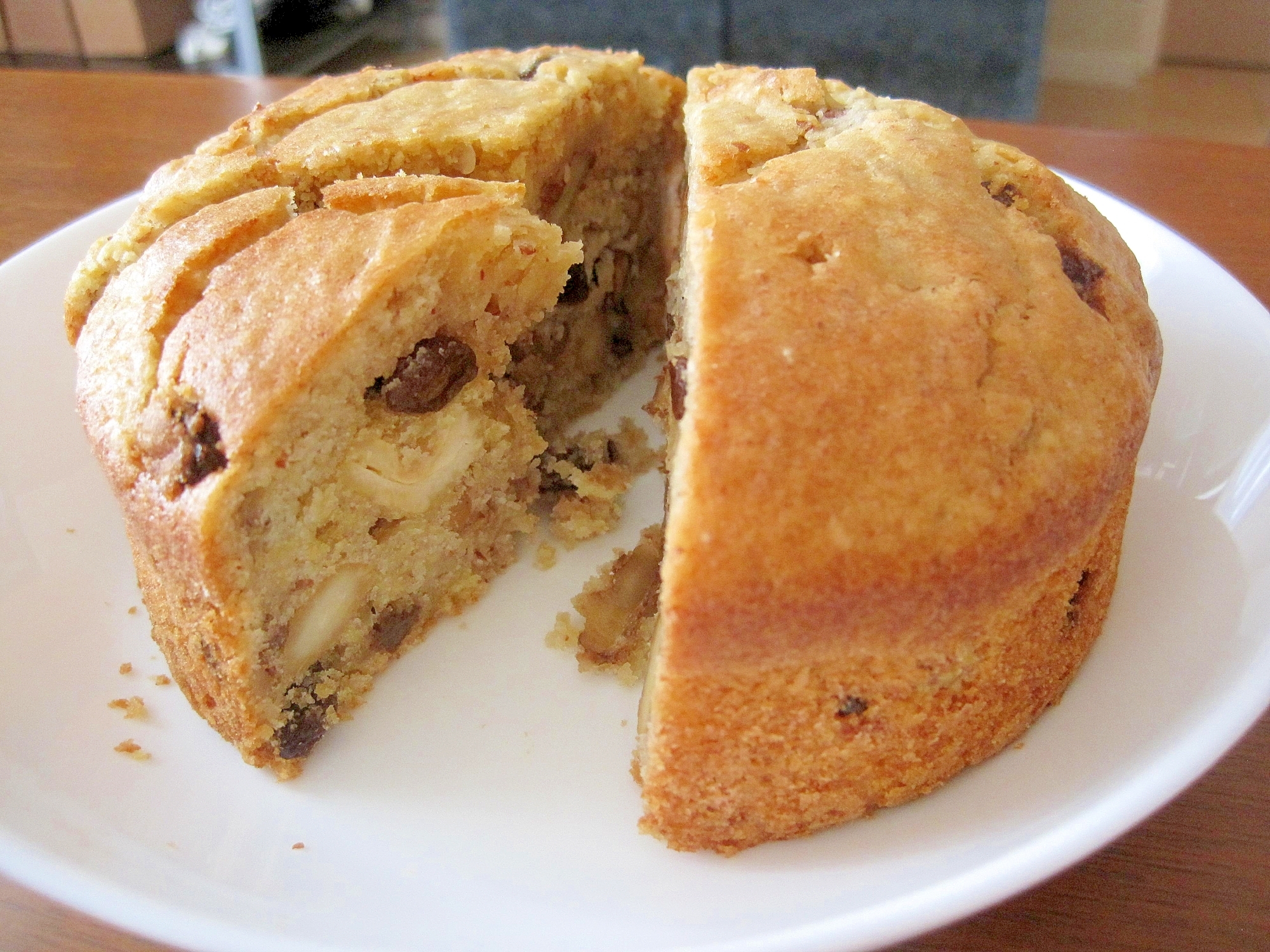 豆腐とナッツのパウンドケーキ