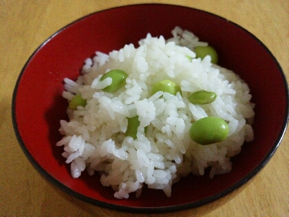 簡単美味しい～えだまめご飯～