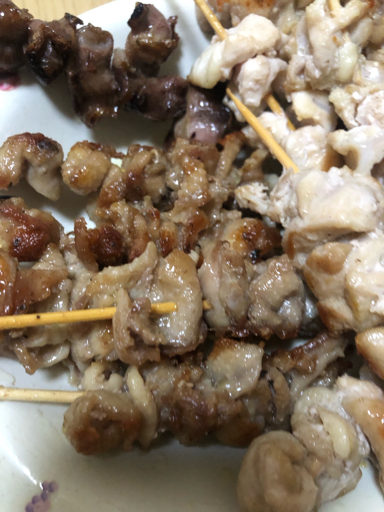 フライパンで焼き鳥