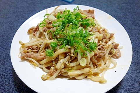 ささっと、簡単！　焼うどん