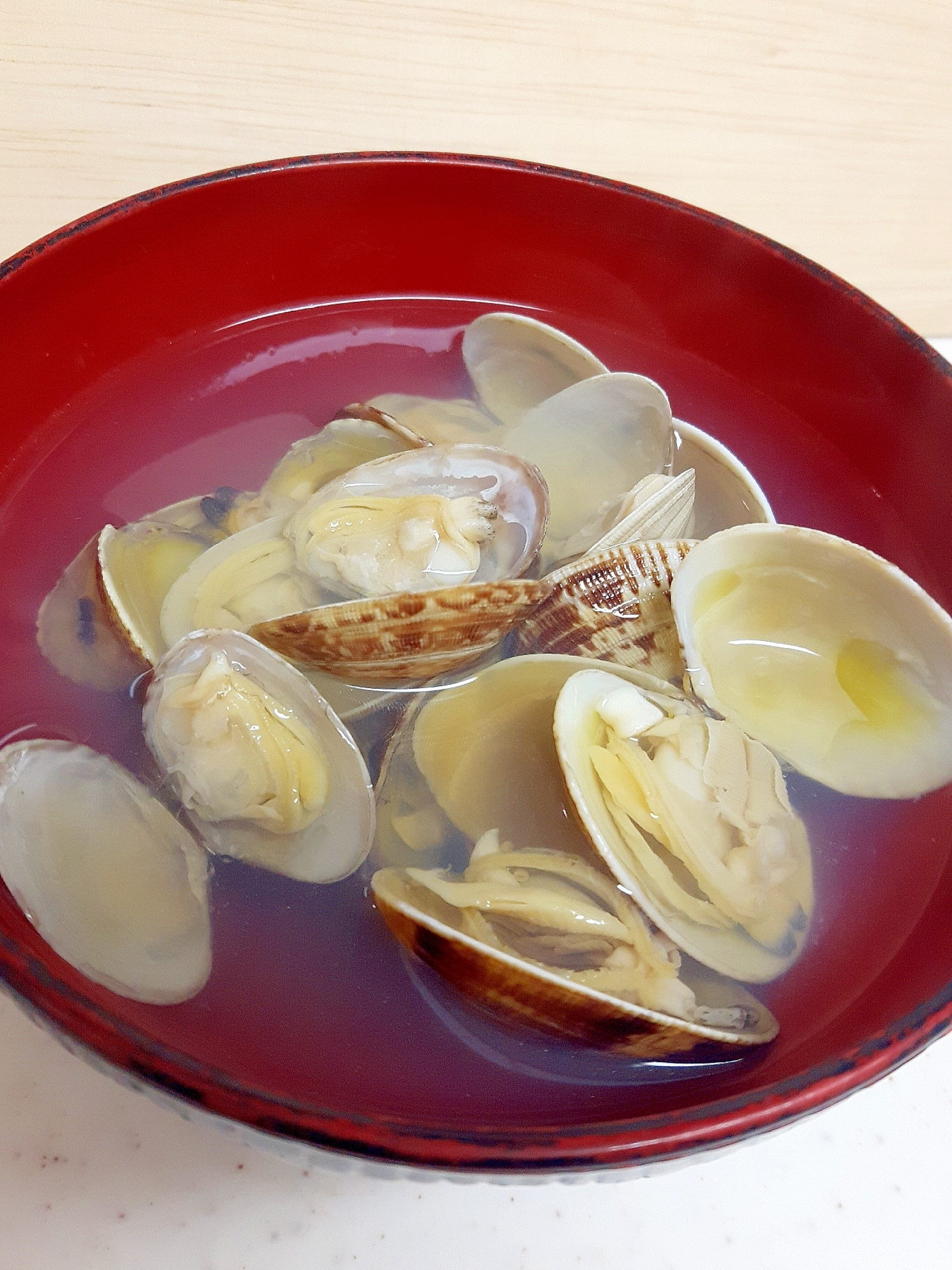 大人も子供も喜ぶ(^^)アサリのすまし汁♪