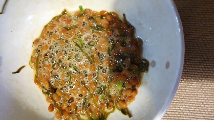 めかぶ酢納豆