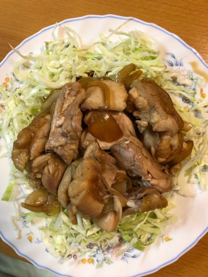 とろとろタマネギ付き♪鶏の照り焼き☆