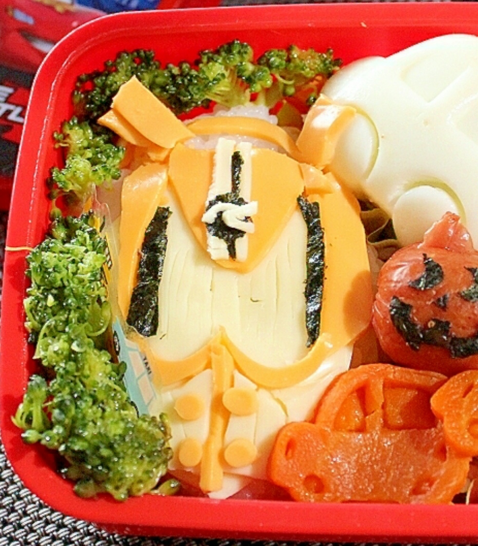 チーズ大好き長男に捧げる仮面ライダードライブ弁当 レシピ 作り方 By ラムちゃん1224 楽天レシピ