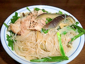 春雨と野菜の炒め物