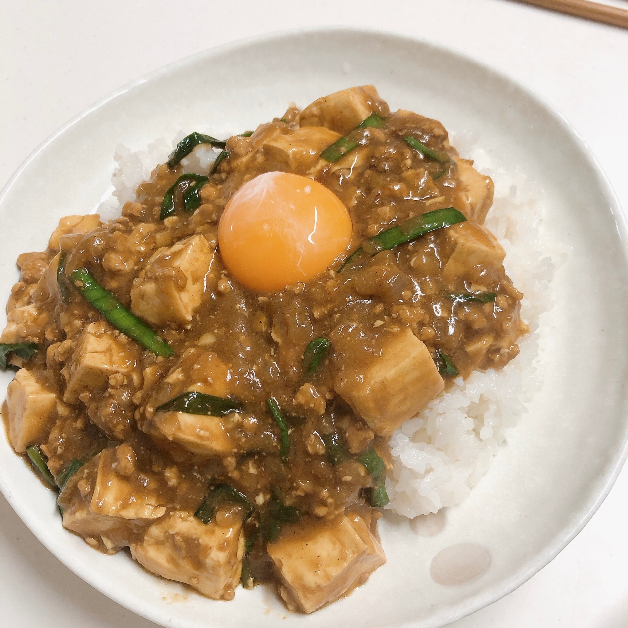 ルーで簡単♪麻婆豆腐カレー