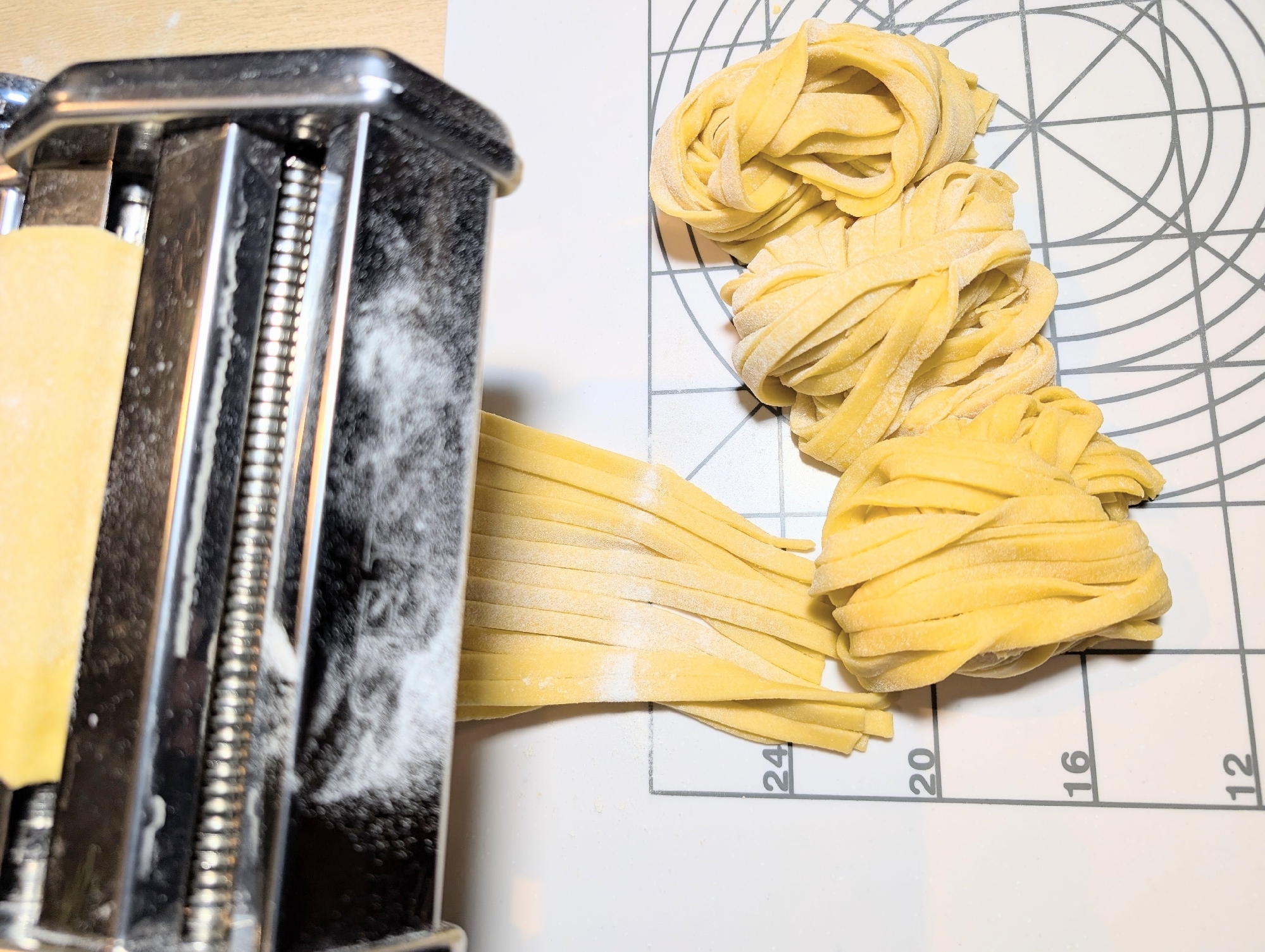 自家製パスタ麺