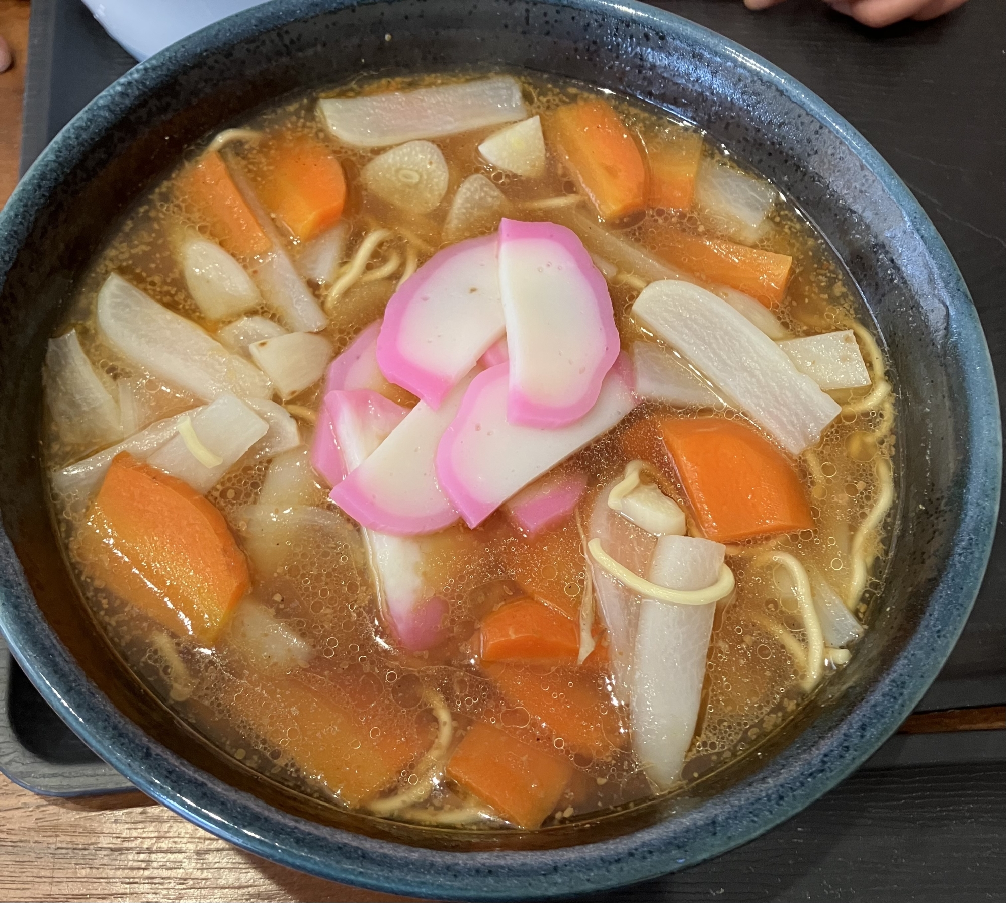 根菜のラーメン！