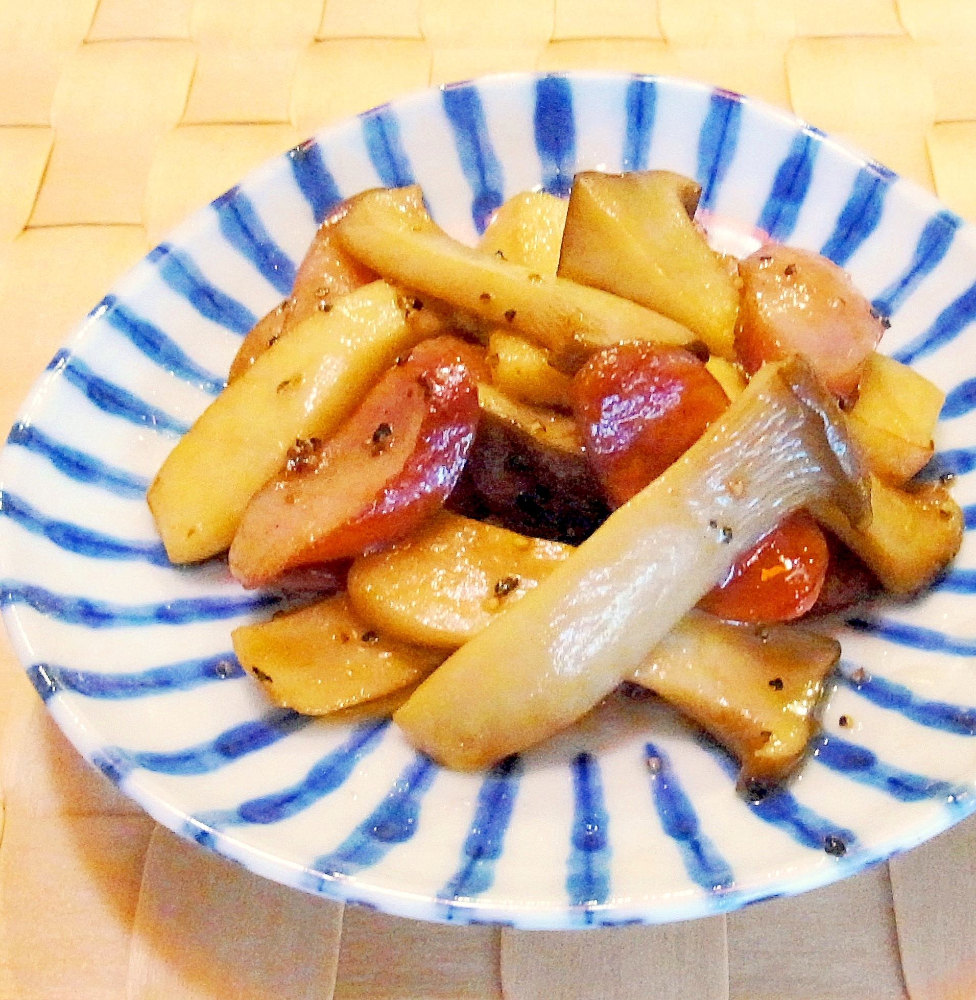 お弁当に エリンギとウインナーのバター醤油炒め レシピ 作り方 By メリッコ 楽天レシピ