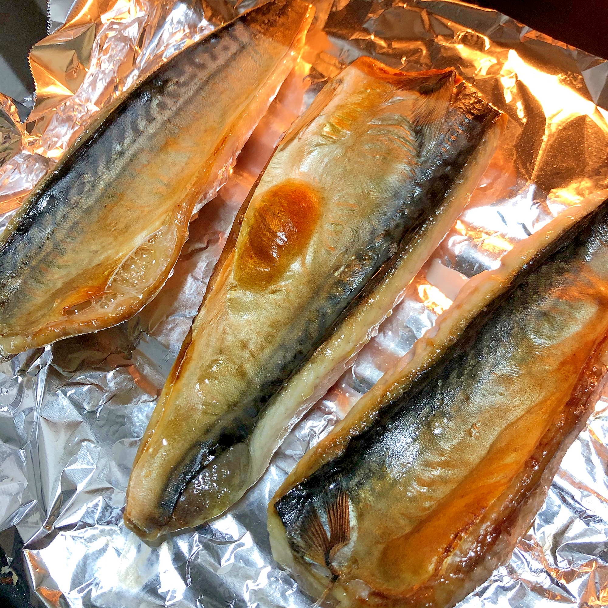 グリルで！焼き鯖