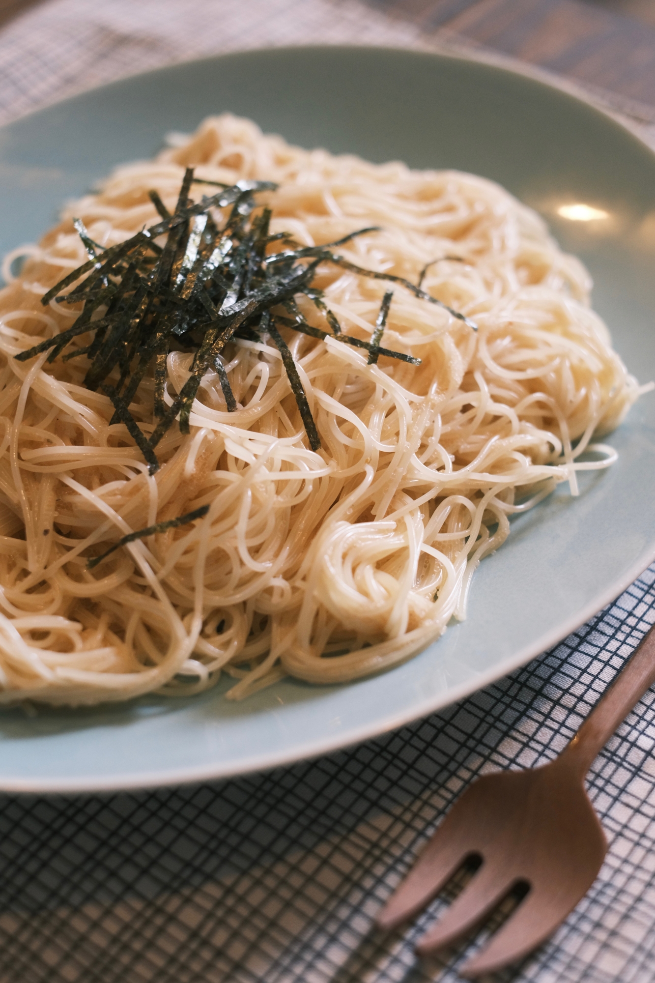 たらこの冷製パスタ