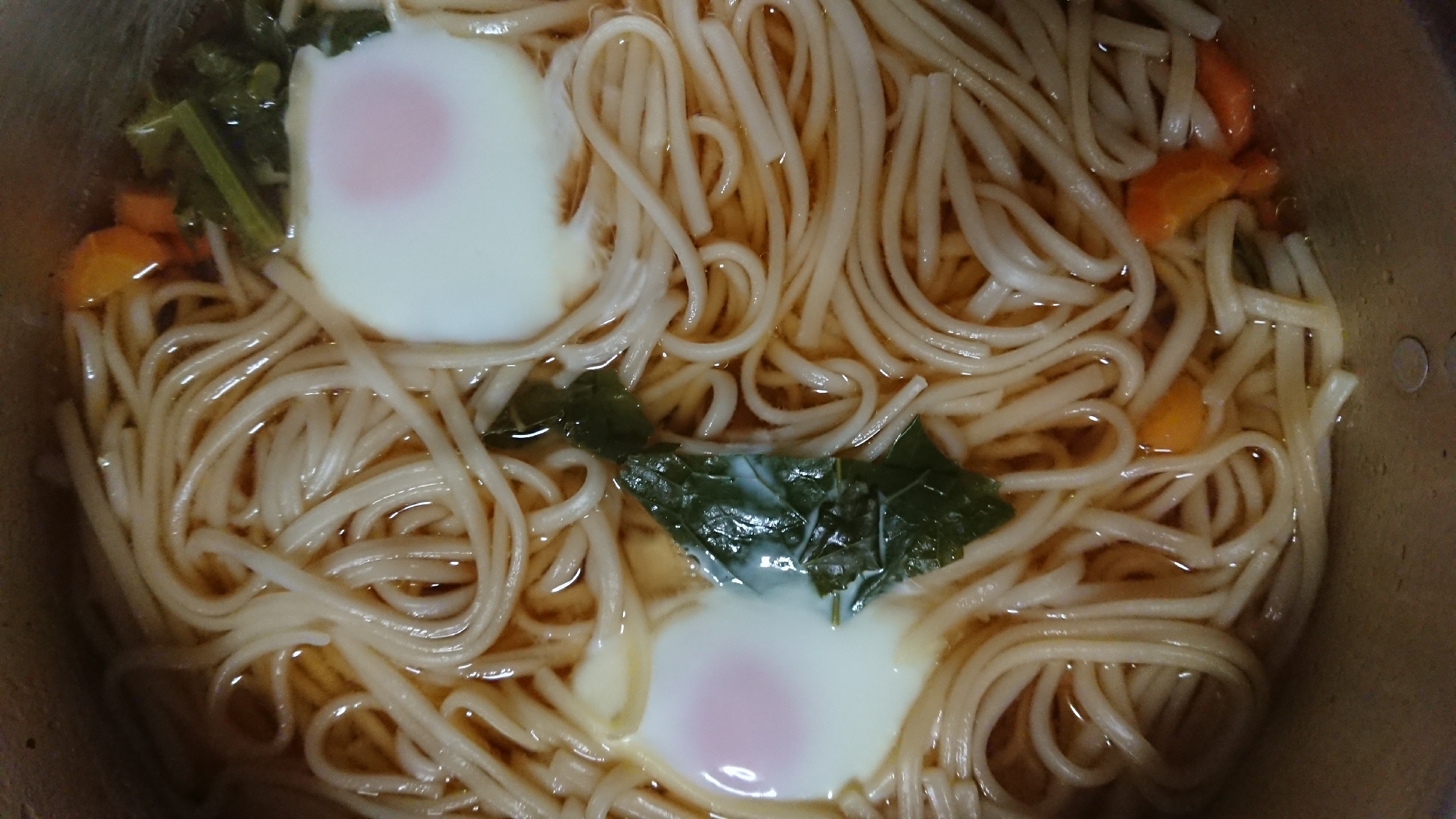 うどんとたまご