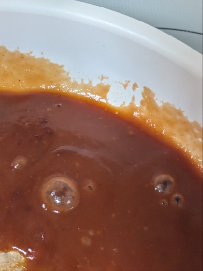 いつもは市販ばかりですが、初めてソースを作りました！簡単で美味しかったです(^^)
これからはこちらでお世話になります〜
