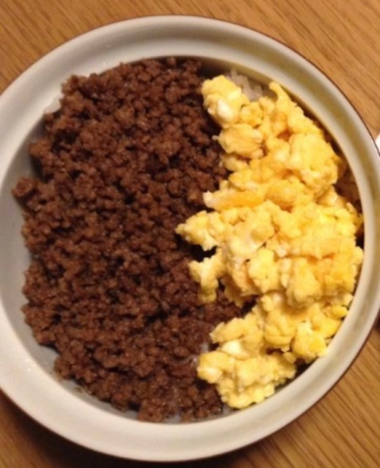 時短！そぼろ丼