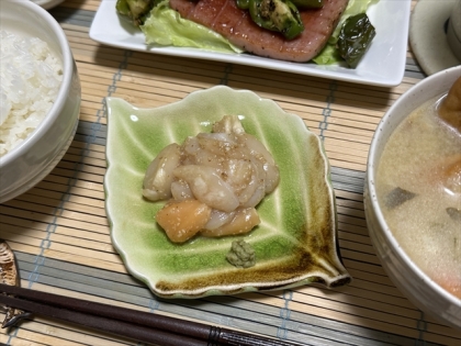 ゴマ香る♪ 漬けホタテ丼★