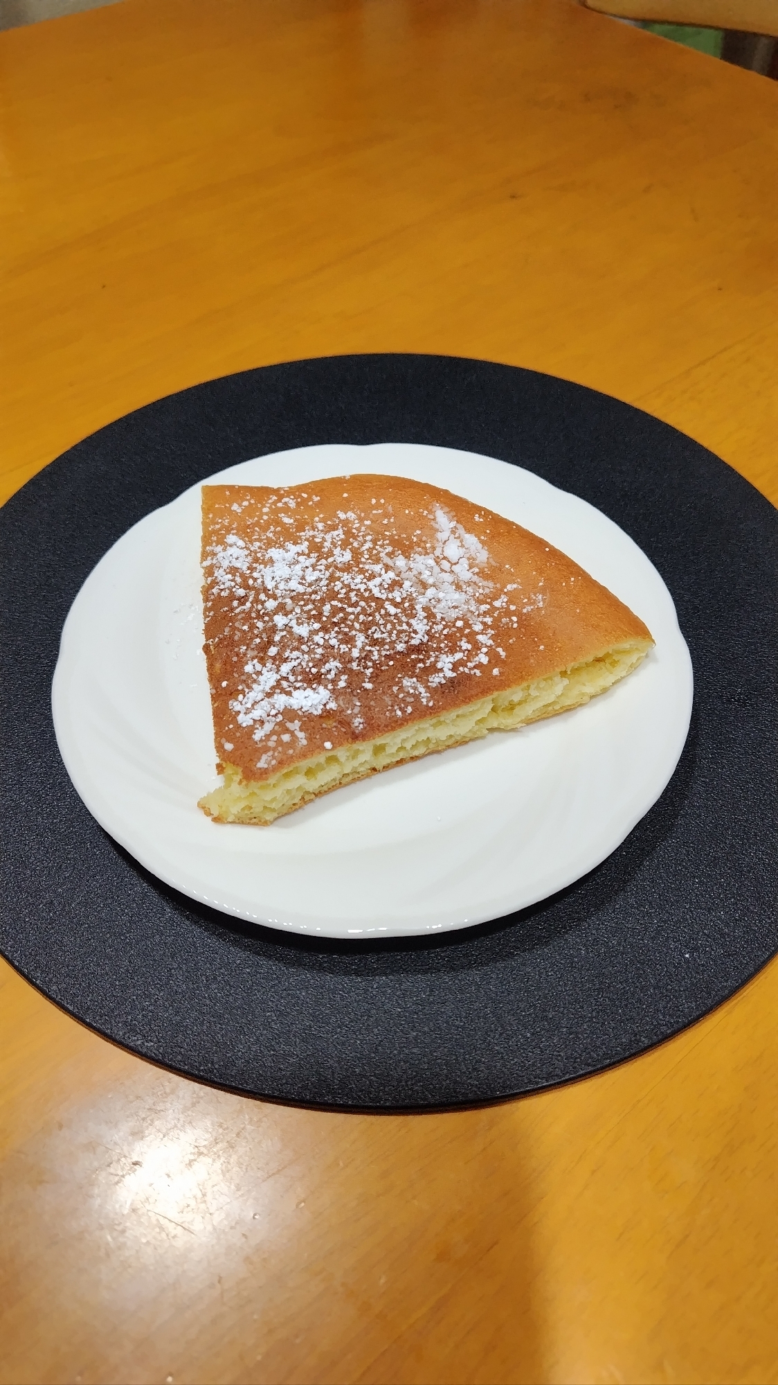 しっとりふわふわホットケーキ！