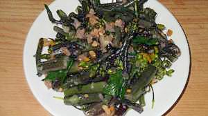 紅菜苔の塩麹ナムル