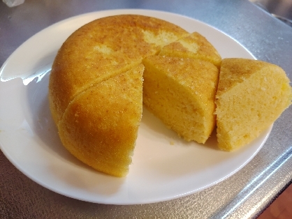 炊飯器de！ホットケーキミックスのプレーンケーキ♪