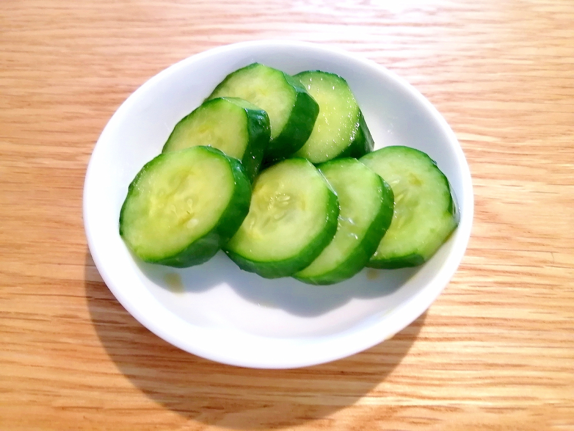 醤油香る♪きゅうりの浅漬け