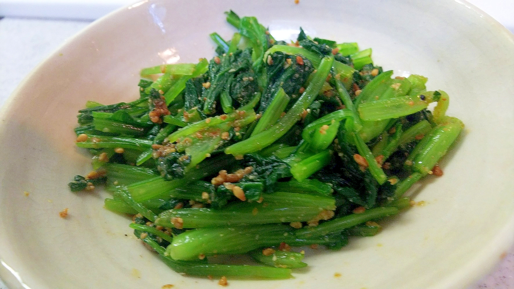 小松菜の間引き菜の胡麻和え レシピ 作り方 By 育児パパの菜園レシピ 楽天レシピ 小松菜の間引き菜の胡麻和え レシピ 作り方 By 育児パパの菜園レシピ 楽天レシピ