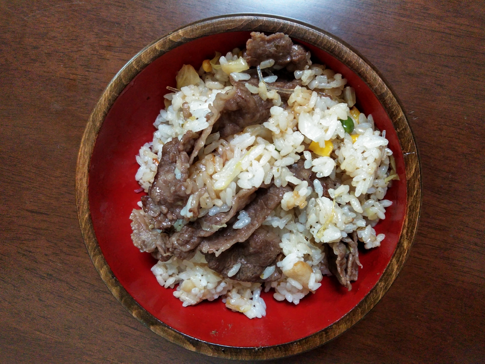 肉炒飯