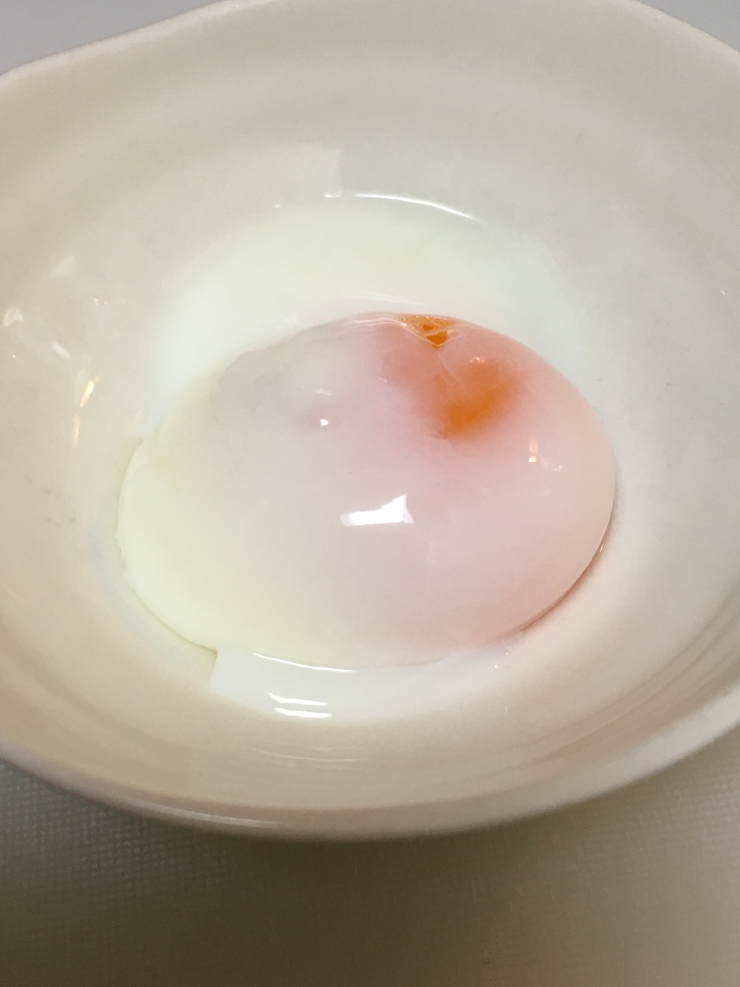 少し固め!超簡単!温玉