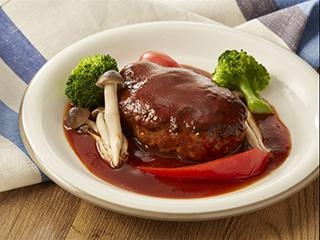 デミ缶不要!簡単!煮込みハンバーグ