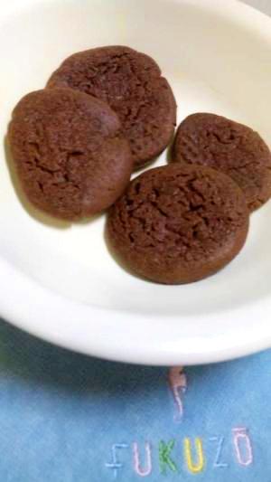 レンチンで楽チン!手作りチョコクッキー