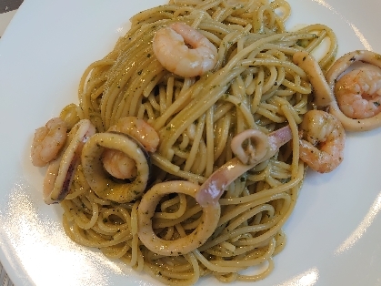 超かんたん！粉チーズでジェノベーゼ風大葉ソース