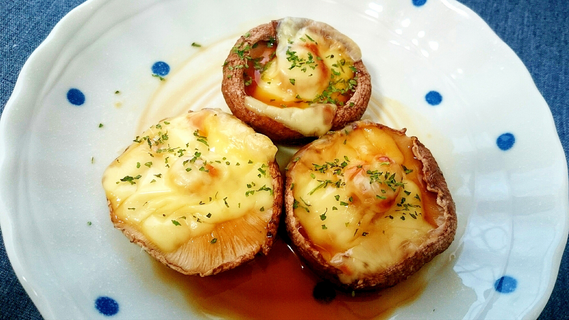 簡単 しいたけの甘辛チーズ焼き レシピ 作り方 By Kochacha 楽天レシピ