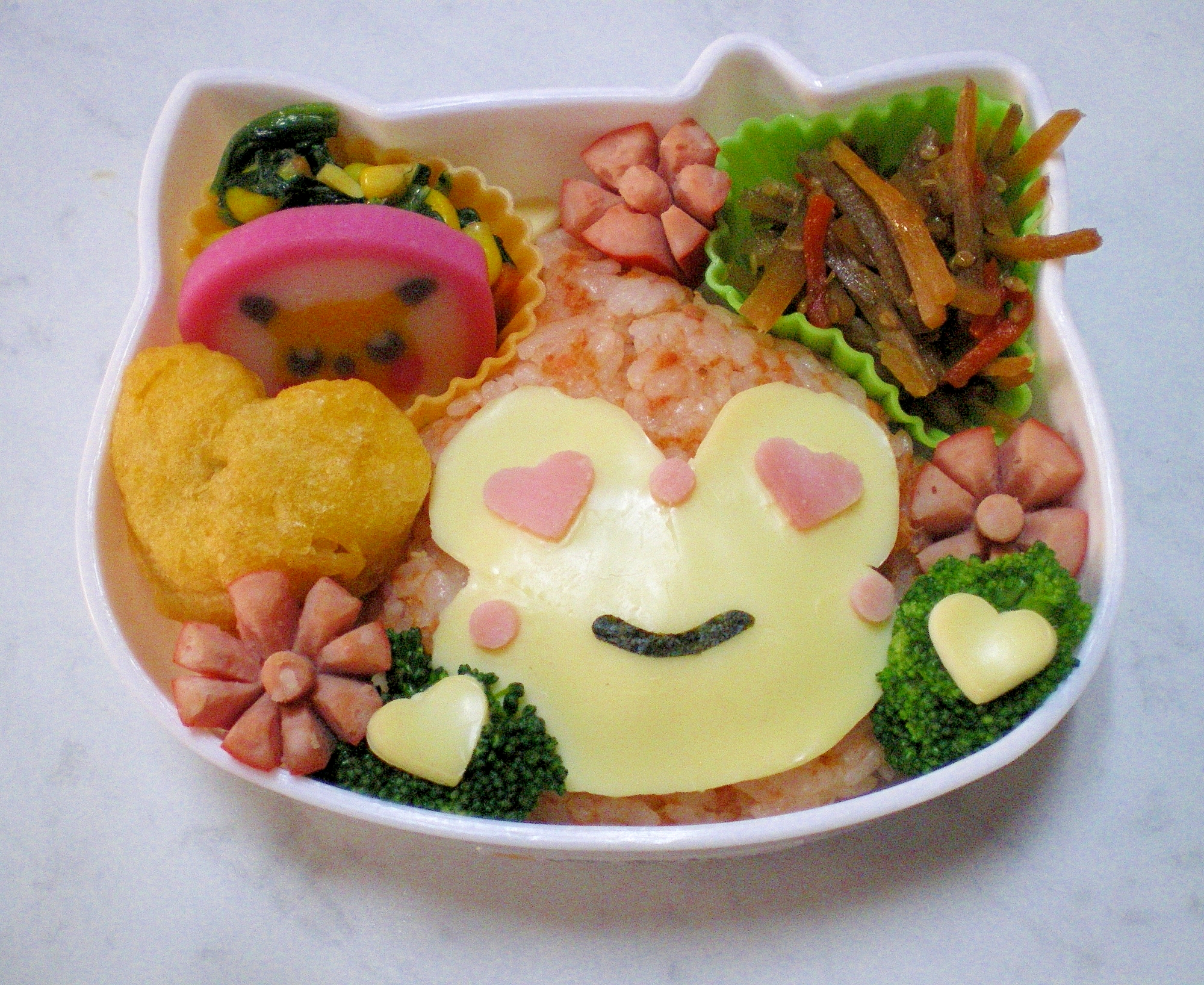 簡単 可愛い ドキンちゃん弁当 キャラ レシピ 作り方 By さぁー27 楽天レシピ 簡単 可愛い ドキンちゃん弁当 キャラ レシピ 作り方 By さぁー27 楽天レシピ