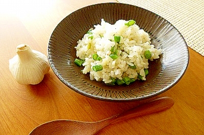 シンプルで美味しい☆ガーリックチャーハン