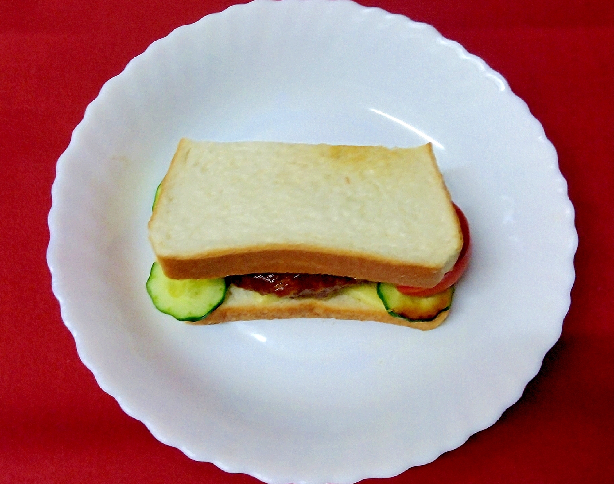 ハンバーグトーストサンドⅡ