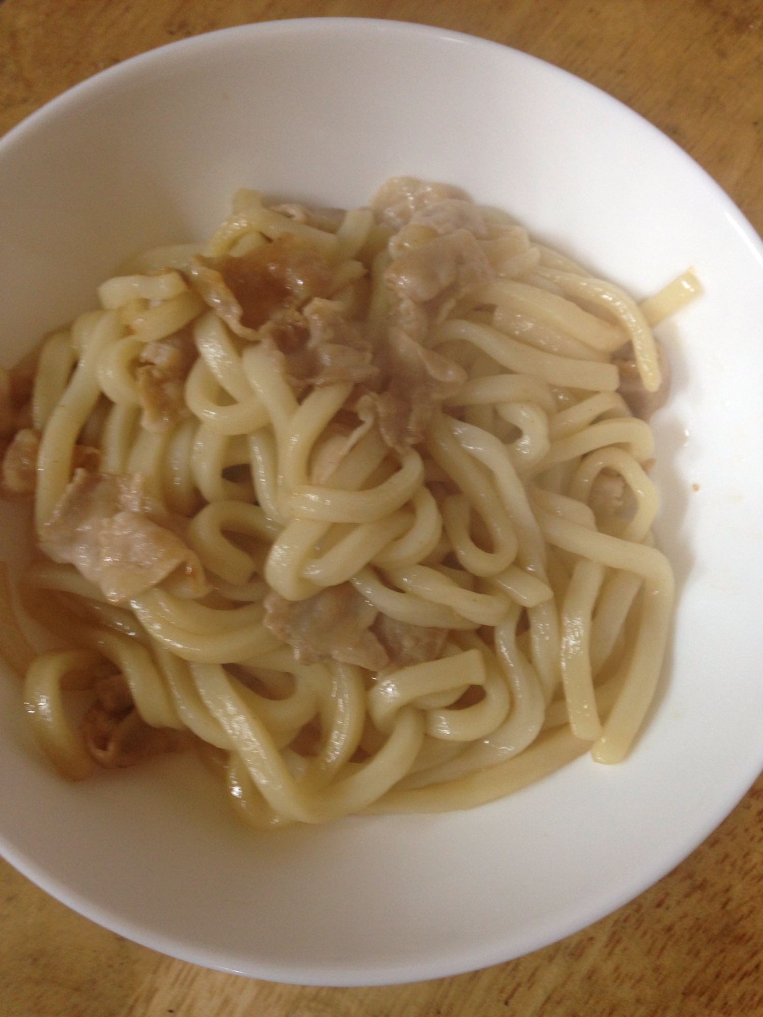 冷凍讃岐うどんで焼きうどん