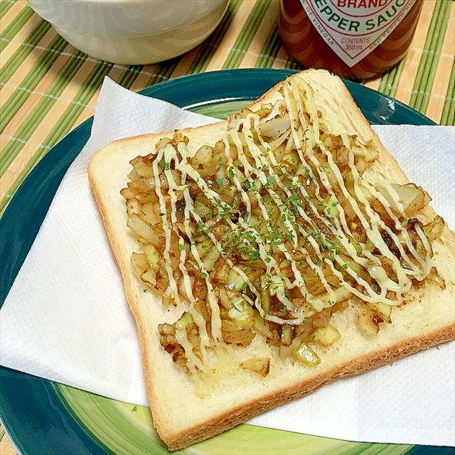 カレーは続くよどこまでも～♪後片付けカレートースト