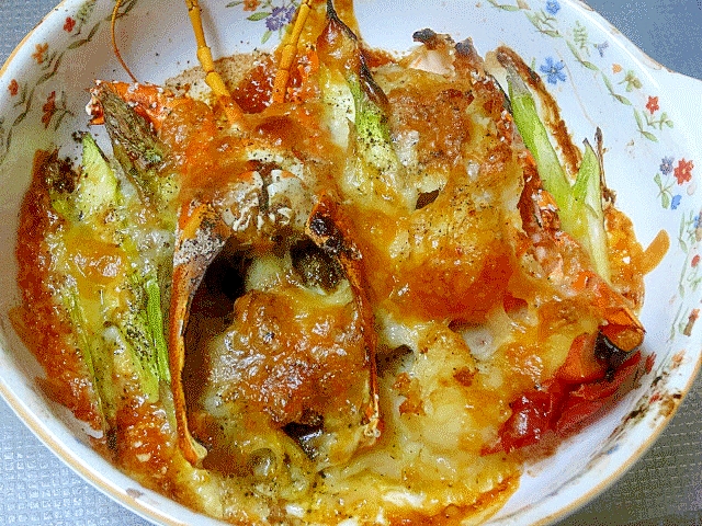 姿焼きが豪華 伊勢海老チーズ焼き レシピ 作り方 By Startrek 楽天レシピ