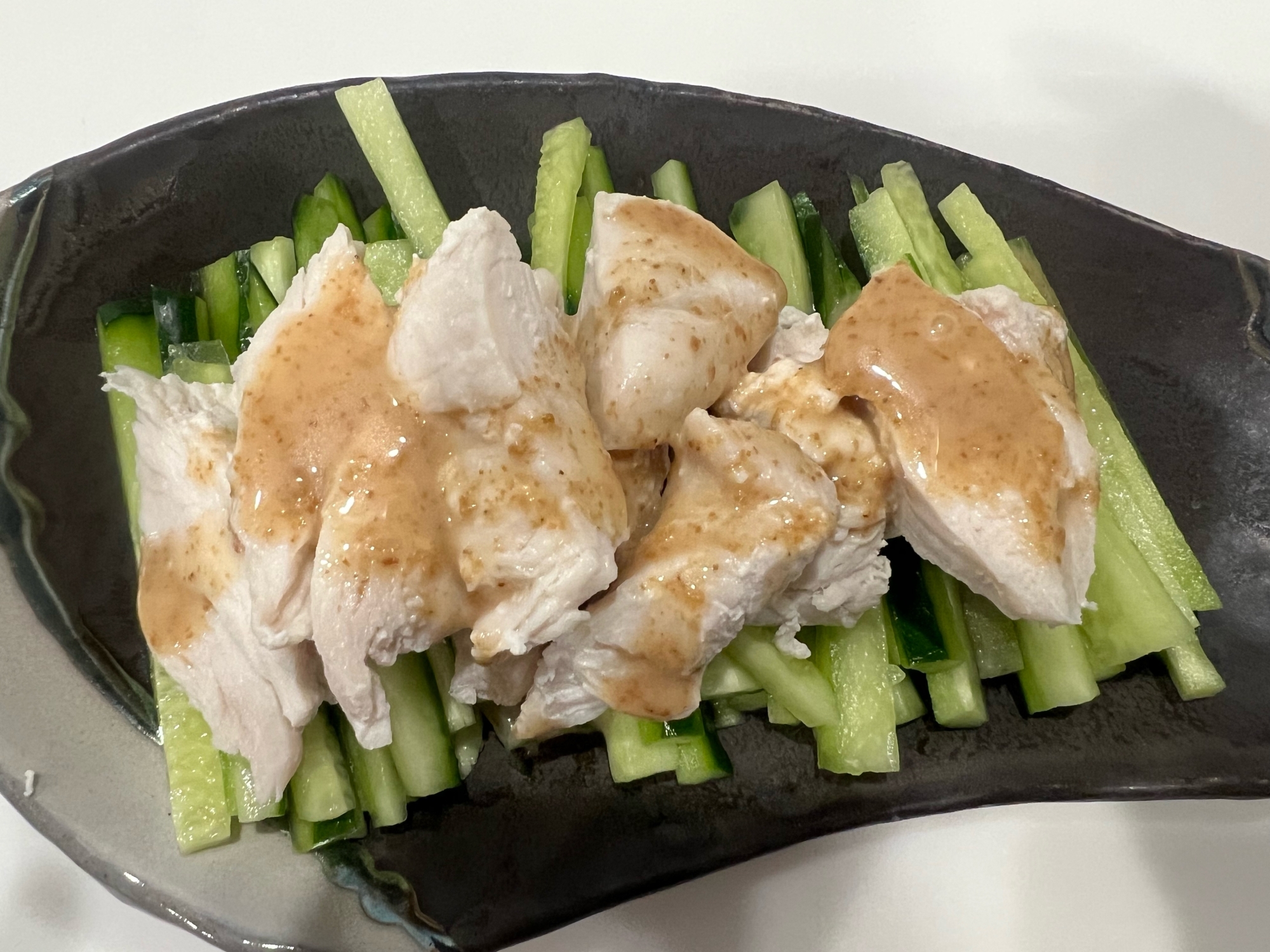 辛くないごまだれバンバンジー