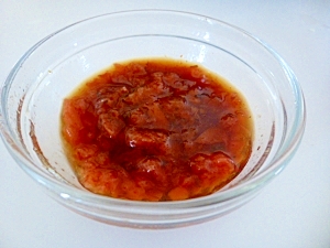 混ぜるだけ簡単~梅じそドレッシング【ノンオイル】