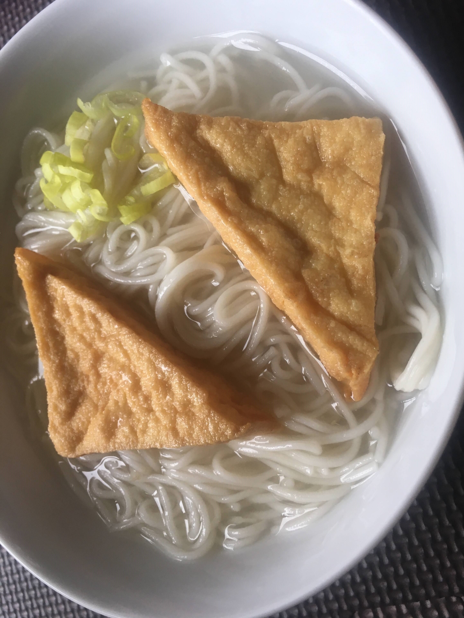 厚揚げのにゅうめん