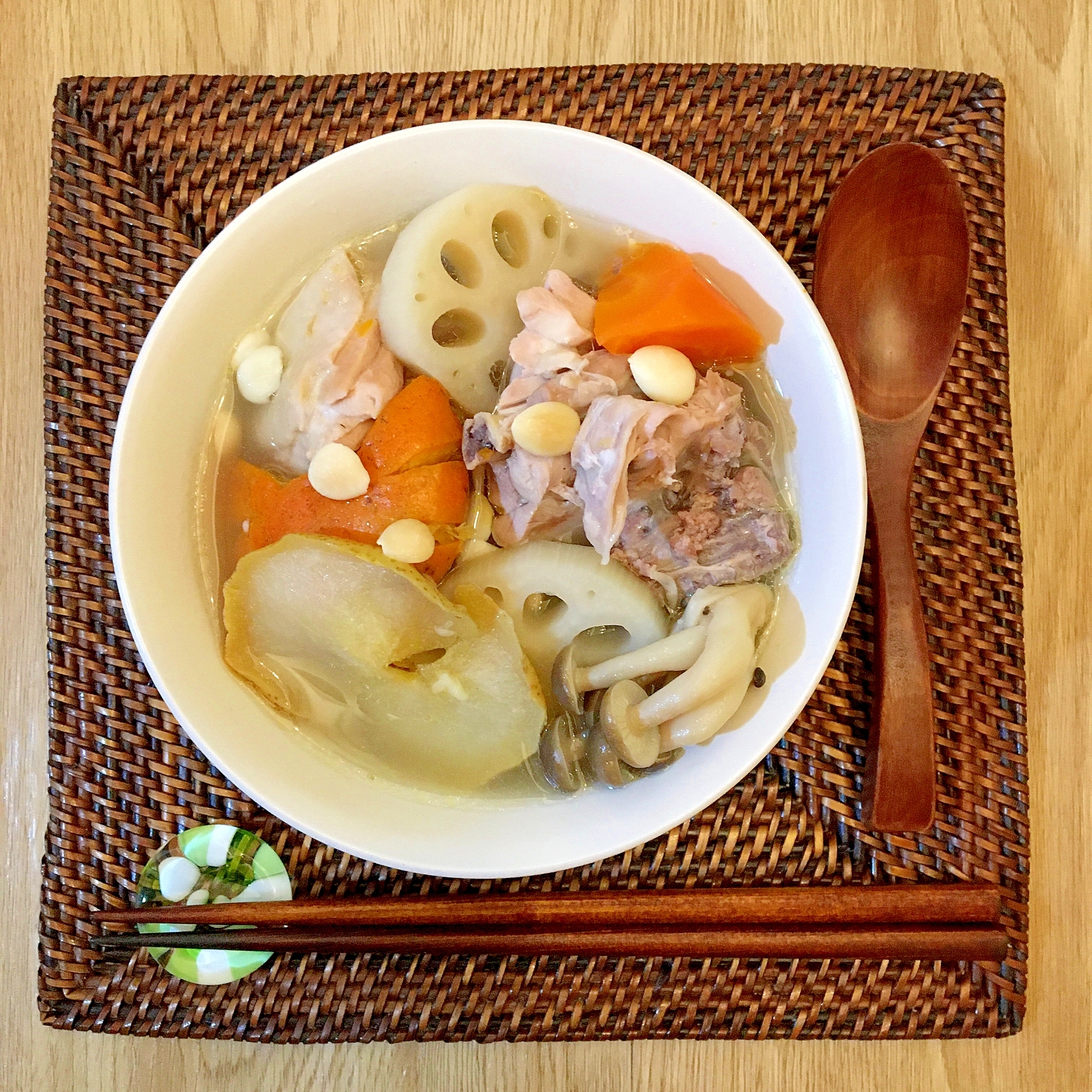 薬膳 止咳潤肺湯