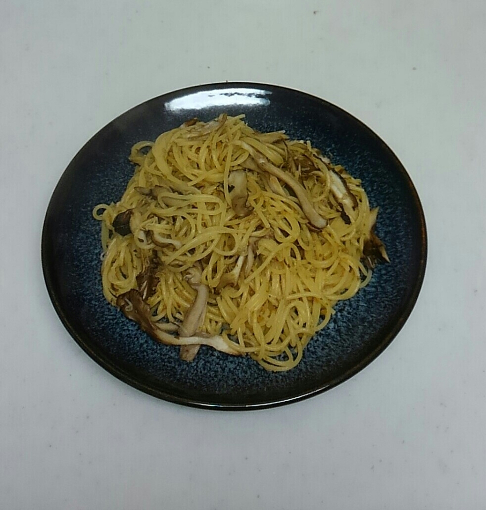 舞茸/ちりめんじゃこパスタ