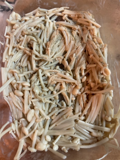レンジで簡単＊えのきのオイマヨ和え＊