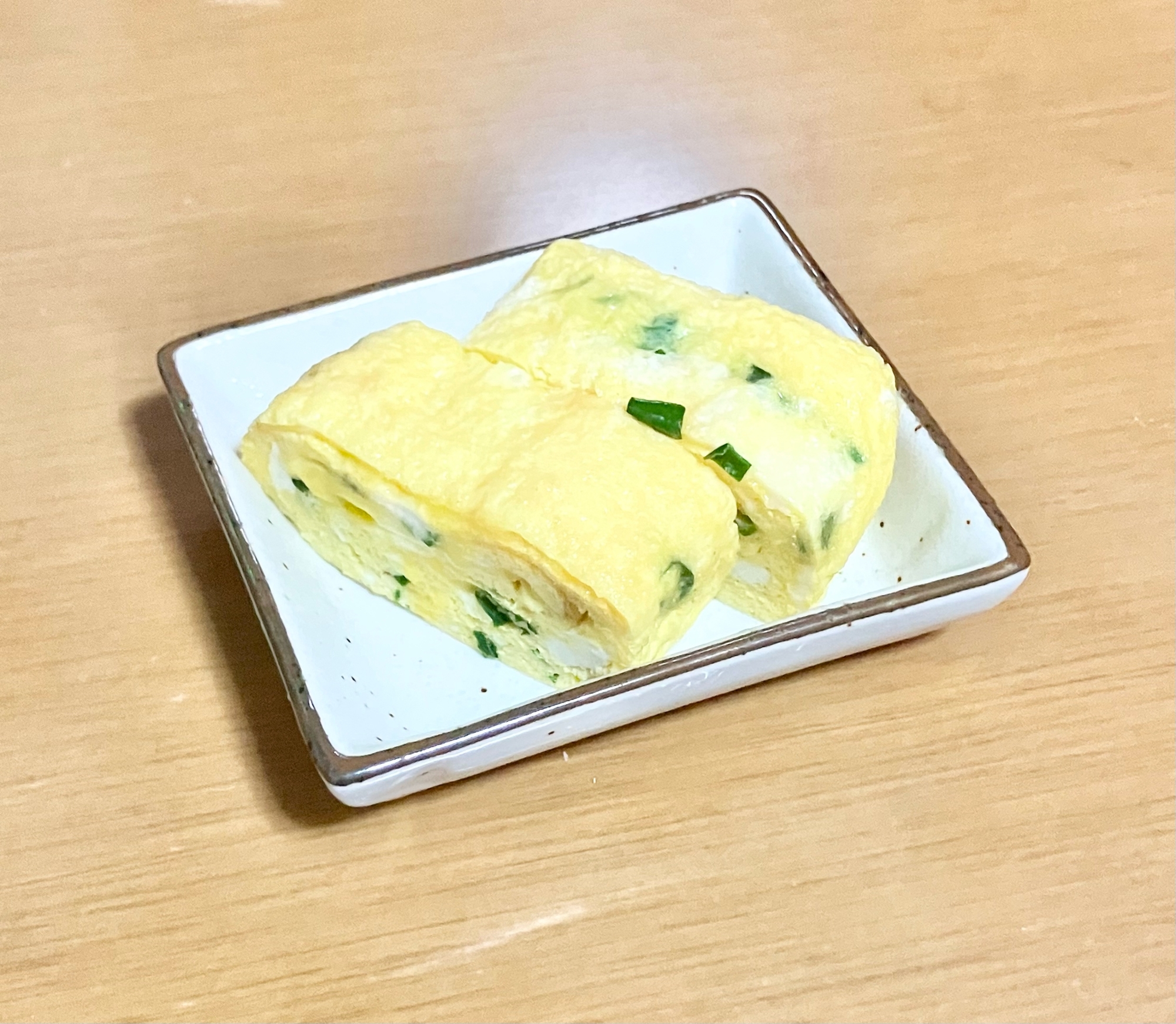 簡単☆ネギ入りだし巻き卵