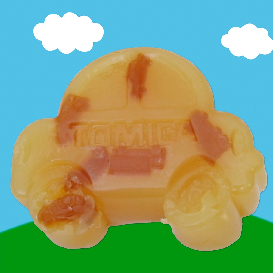 ジュースで作る！巨大☆パトカーグミ