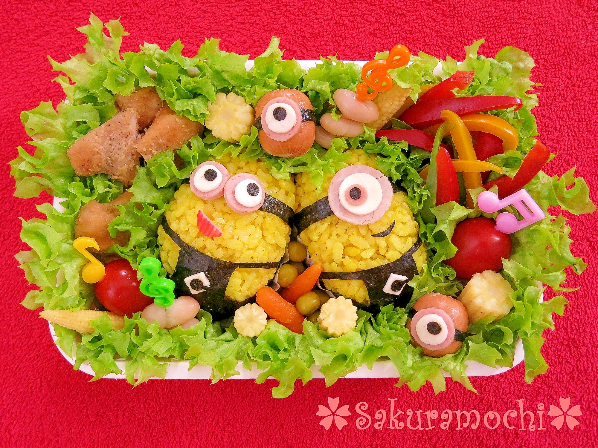 ど こだ 隠れミニオン 弁当 レシピ 作り方 By さくらもち U 楽天レシピ ど こだ 隠れミニオン 弁当 レシピ 作り方 By さくらもち U 楽天レシピ