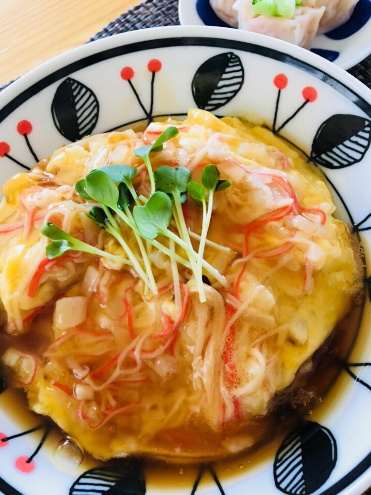 大根たっぷり入り天津丼