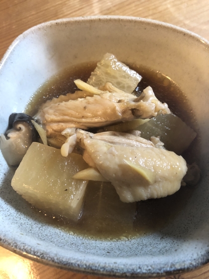 大根と鶏肉の生姜煮