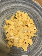 炭水化物抜きダイエット用 納豆 炒り卵 レシピ 作り方 By テスラおばさん 楽天レシピ