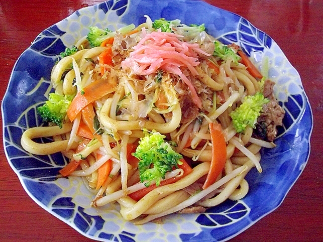 簡単焼うどん レシピ 作り方 By Auaaa 楽天レシピ