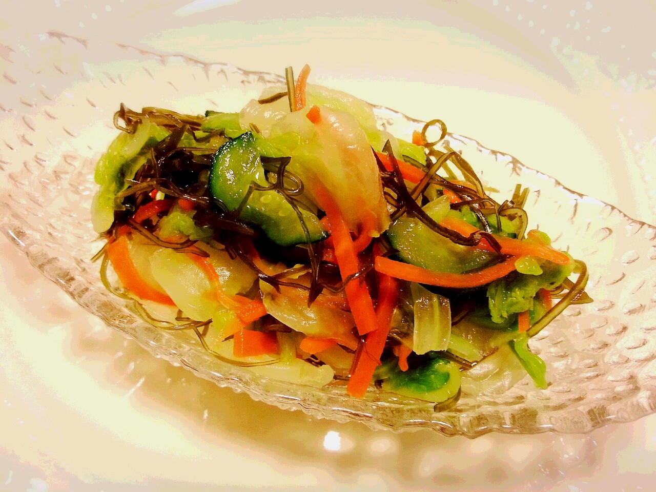 箸休めに最適✨　白菜と昆布の柚子漬け♪